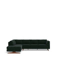 Nash 3 Seater with LHF Corner Chaise in Fabric - Paulas Home & Living