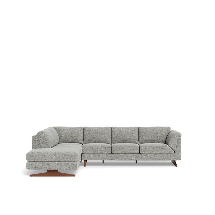 Nash 3 Seater with LHF or RHF Corner Chaise in Fabric - Paulas Home & Living