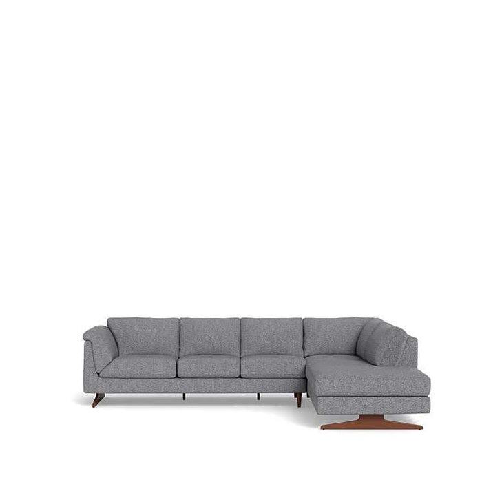 Nash 3 Seater with LHF or RHF Corner Chaise in Fabric - Paulas Home & Living