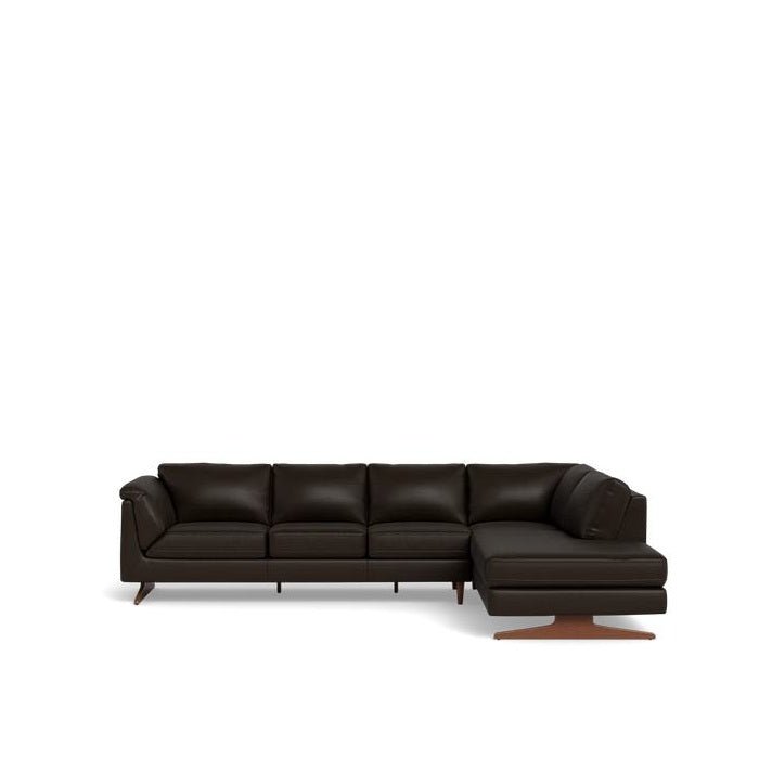 Nash 3 Seater with LHF or RHF Corner Chaise in Leather - Paulas Home & Living