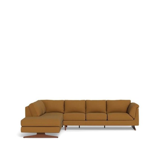 Nash 3 Seater with LHF or RHF Corner Chaise in Leather - Paulas Home & Living