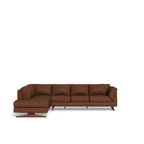 Nash 3 Seater with LHF or RHF Corner Chaise in Leather - Paulas Home & Living