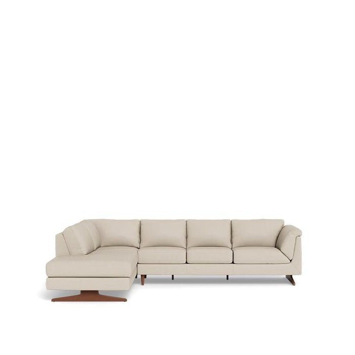 Nash 3 Seater with LHF or RHF Corner Chaise in Leather - Paulas Home & Living
