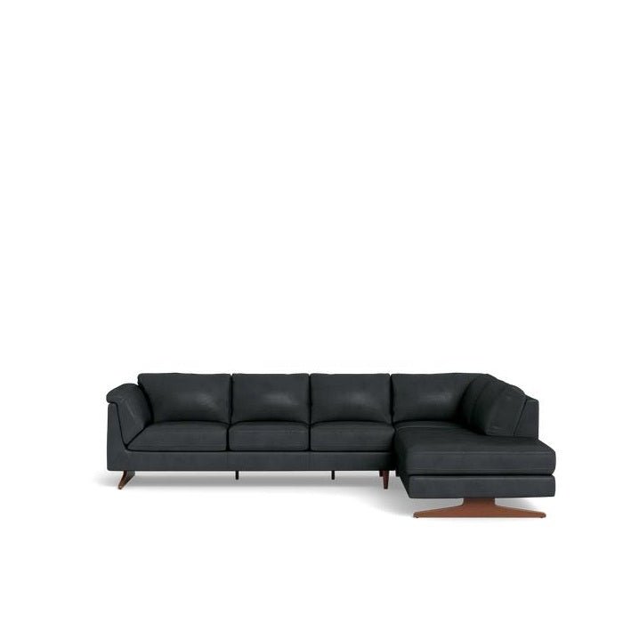 Nash 3 Seater with LHF or RHF Corner Chaise in Leather - Paulas Home & Living