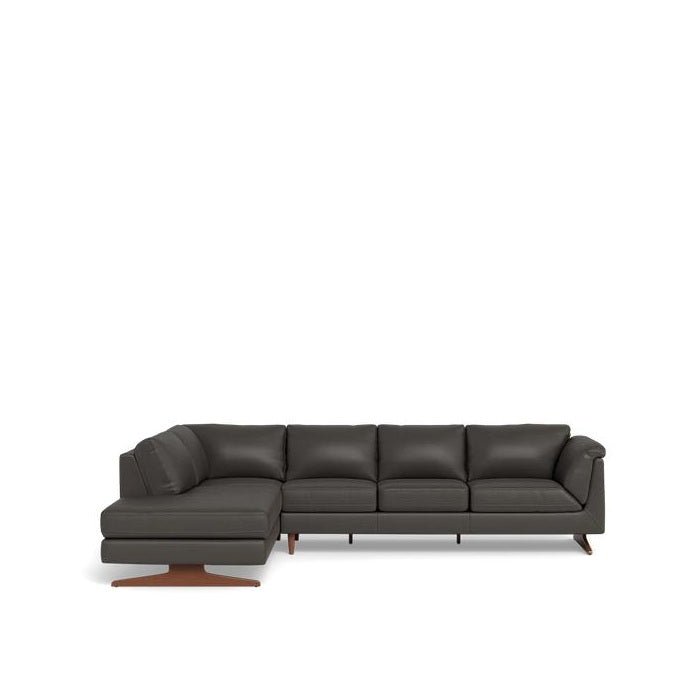 Nash 3 Seater with LHF or RHF Corner Chaise in Leather - Paulas Home & Living