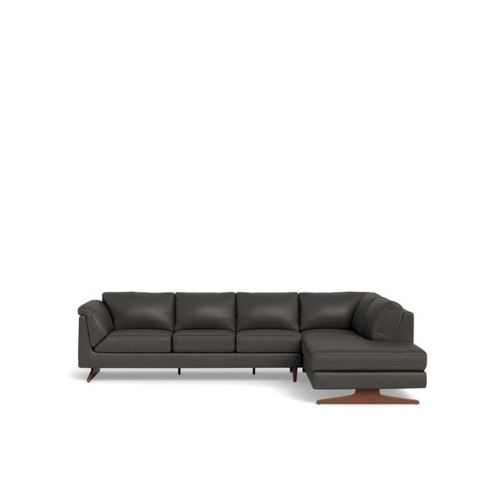 Nash 3 Seater with LHF or RHF Corner Chaise in Leather - Paulas Home & Living
