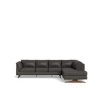 Nash 3 Seater with LHF or RHF Corner Chaise in Leather - Paulas Home & Living