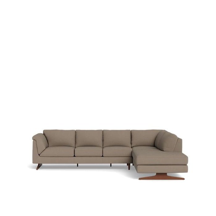 Nash 3 Seater with LHF or RHF Corner Chaise in Leather - Paulas Home & Living