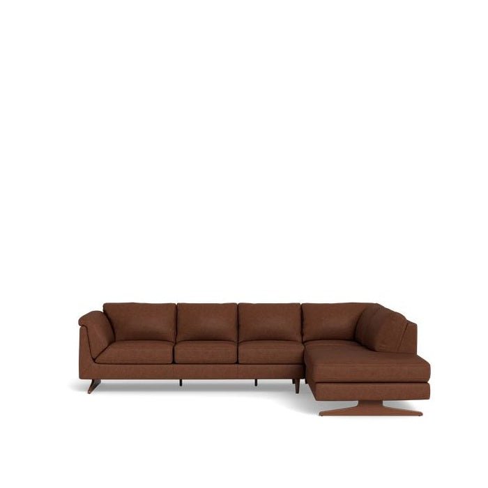 Nash 3 Seater with LHF or RHF Corner Chaise in Leather - Paulas Home & Living
