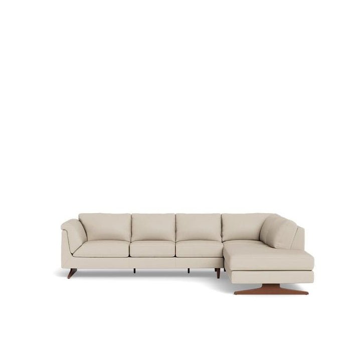 Nash 3 Seater with LHF or RHF Corner Chaise in Leather - Paulas Home & Living