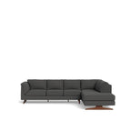 Nash 3 Seater with LHF or RHF Corner Chaise in Leather - Paulas Home & Living