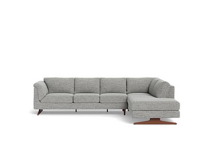 Nash 3 Seater with RHF Corner Chaise in Fabric - Paulas Home & Living