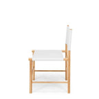 Ned Dining Chair - Duck Egg (Teak & Leather) - Paulas Home & Living