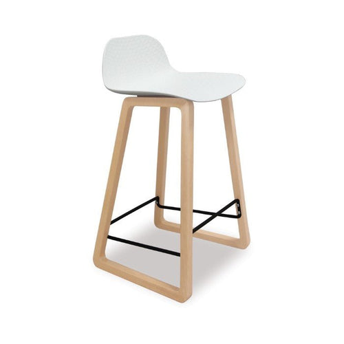 Net Barstool - White Seat - Paulas Home & Living