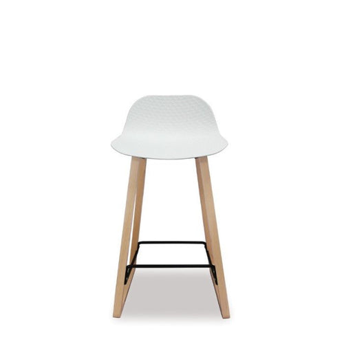Net Barstool - White Seat - Paulas Home & Living
