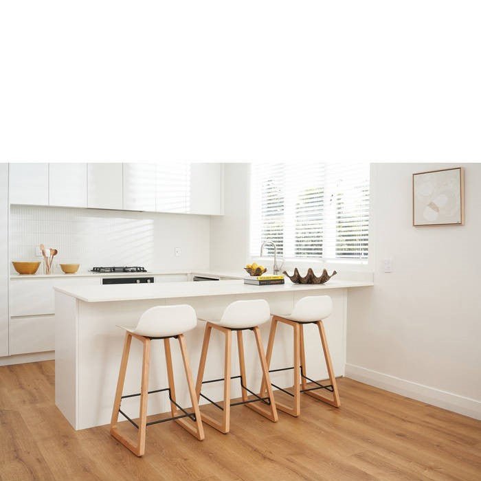 Net Barstool - White Seat - Paulas Home & Living