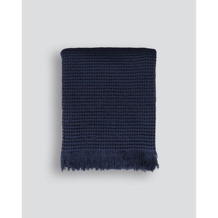 Nicholas Throw - Navy - Paulas Home & Living