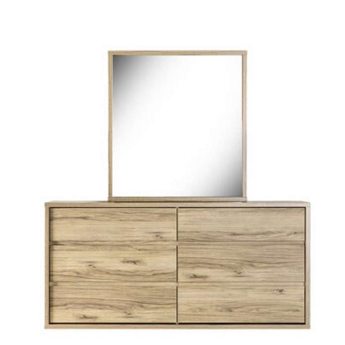 Nico 6 Drawer Dresser with Mirror - Paulas Home & Living