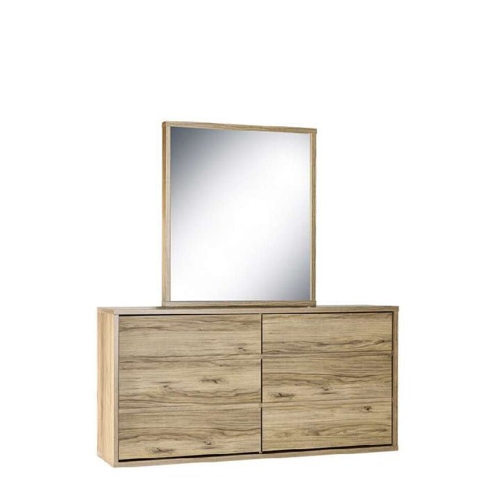 Nico 6 Drawer Dresser with Mirror - Paulas Home & Living