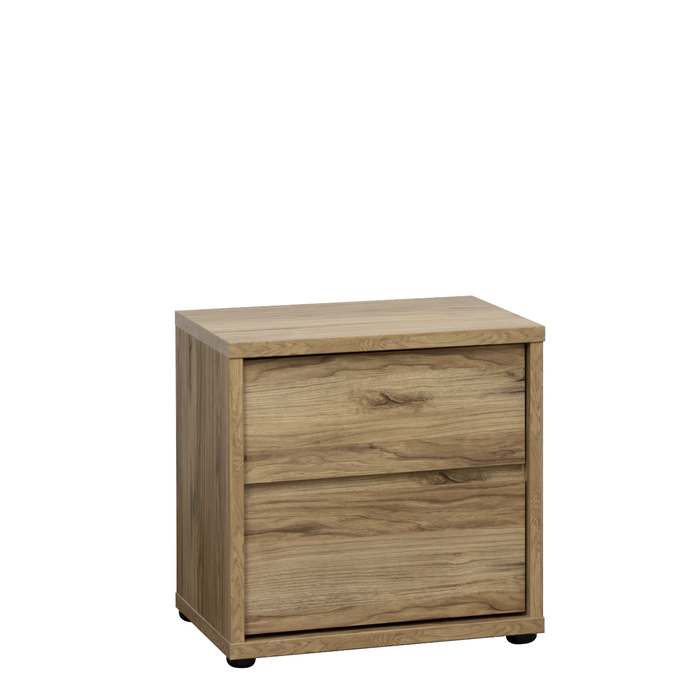 Nico Bedside 2 Drawer 480w or 600w - Paulas Home & Living