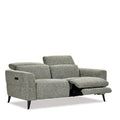 Nina 2 Seater Recliner Sofa - Milan Green fabric - Paulas Home & Living