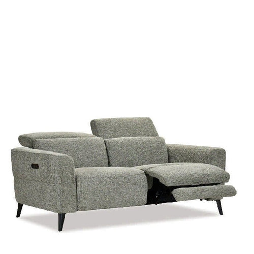 Nina 2 Seater Recliner Sofa - Milan Green fabric - Paulas Home & Living