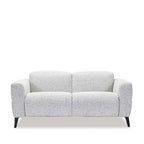 Nina 2 Seater Recliner Sofa - Milan Pepper fabric - Paulas Home & Living