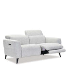 Nina 2 Seater Recliner Sofa - Milan Pepper fabric - Paulas Home & Living