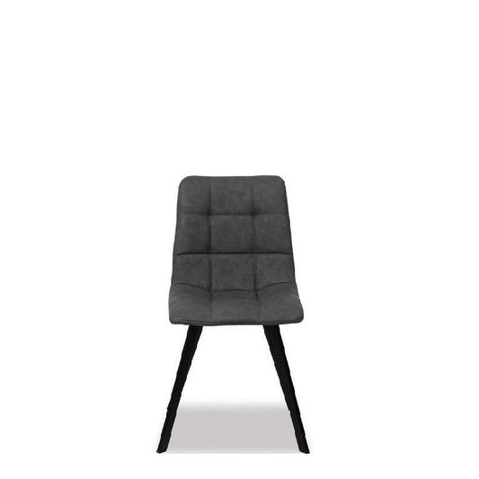 Nirvana Dining Chair - Grey PU