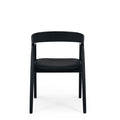 Nora Dining Chair - Black PU - Paulas Home & Living