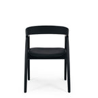 Nora Dining Chair - Black PU - Paulas Home & Living