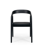 Nora Dining Chair - Black PU - Paulas Home & Living