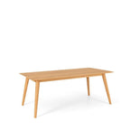 Nordik Dining Table Fixed 1900w (Seats,6-8) - Paulas Home & Living