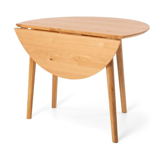 Nordik Dropleaf Table 1000dia (Seats 2-4) - Paulas Home & Living