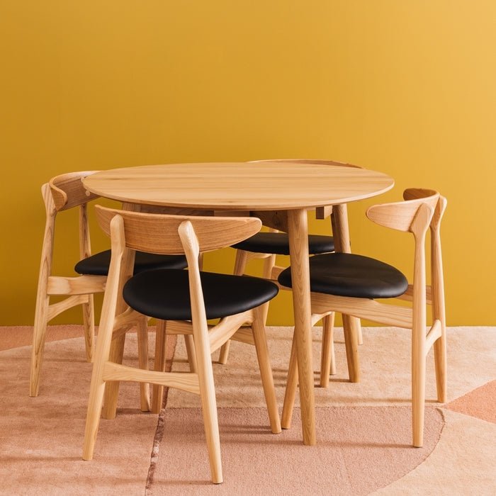 Nordik Dropleaf Table 1000dia (Seats 2-4) - Paulas Home & Living