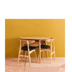 Nordik Dropleaf Table 1000dia (Seats 2 - 4) - Paulas Home & Living