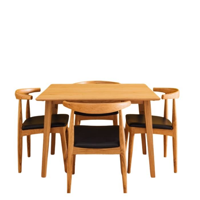 Nordik & Elbow Dining Suite Dropleaf 1020sq (4 Pce or 5 Pce) - Paulas Home & Living