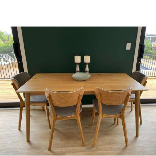 Nordik & Zurich Dining Suite 1600 - 2100w (7 pce) - Paulas Home & Living