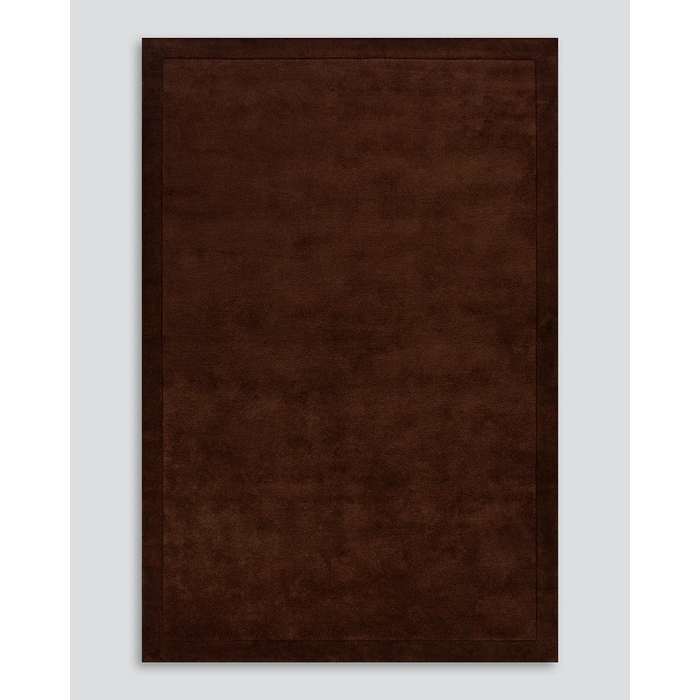 Norfolk Floor Rug - Chocolate (100% Wool) - Paulas Home & Living