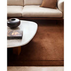 Norfolk Floor Rug - Chocolate (100% Wool) - Paulas Home & Living