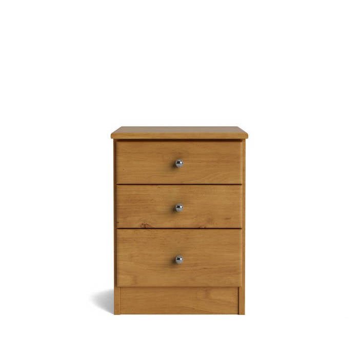 Northville Bedside 3 Drawer - Paulas Home & Living