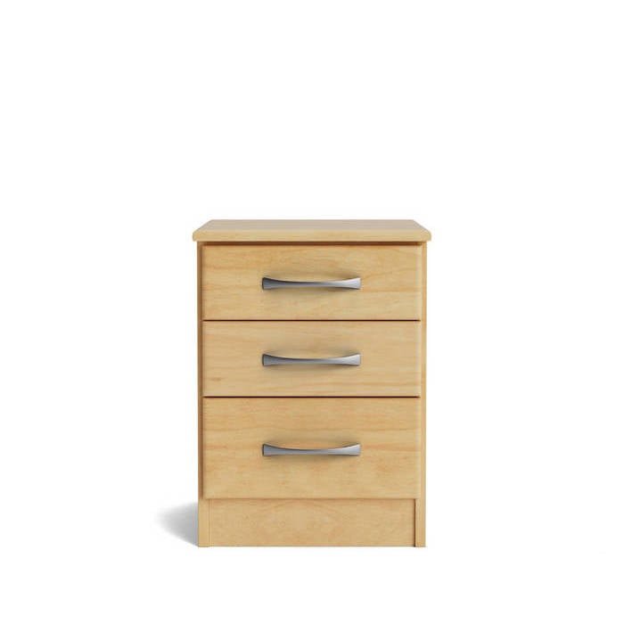 Northville Bedside 3 Drawer - Paulas Home & Living