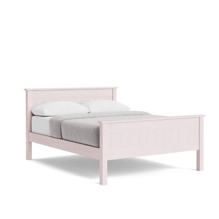 Northville Slatframe with Panelled headboard - High Foot - Paulas Home & Living