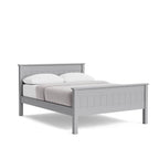 Northville Slatframe with Panelled headboard - High Foot - Paulas Home & Living