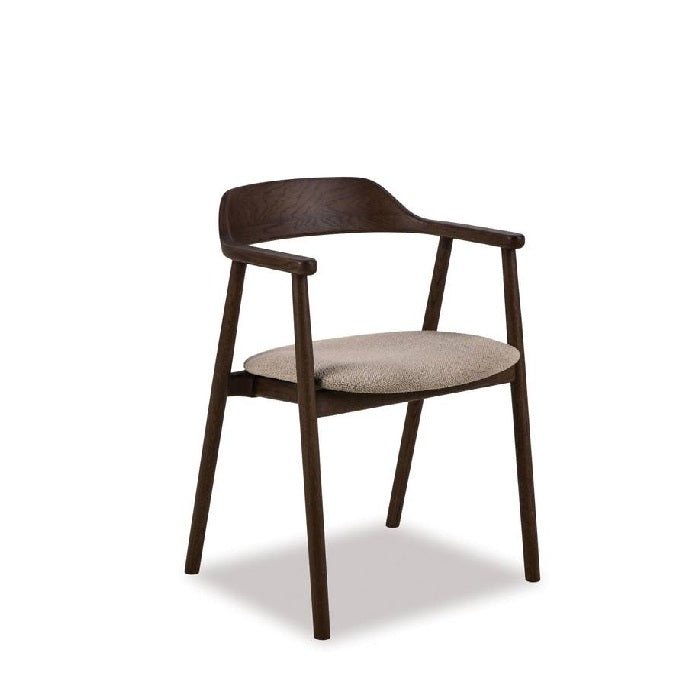 Norva Dining Chair - Smoked Oak finish - Paulas Home & Living