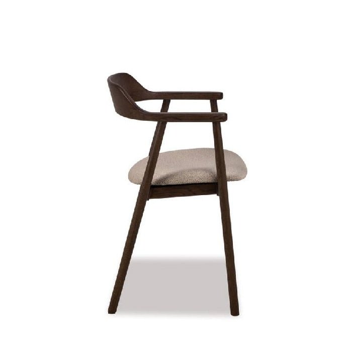Norva Dining Chair - Smoked Oak finish - Paulas Home & Living