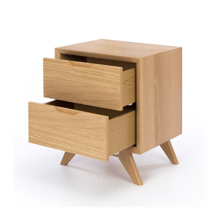 Norway Bedside 2 Drawer - Paulas Home & Living