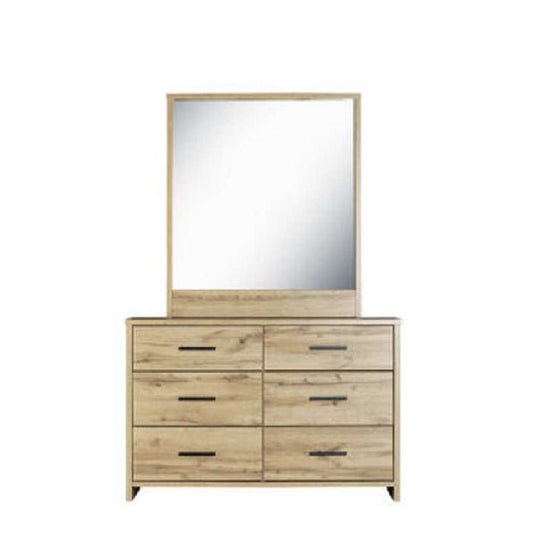 Nova Dresser and Mirror 6 Drawer - Paulas Home & Living