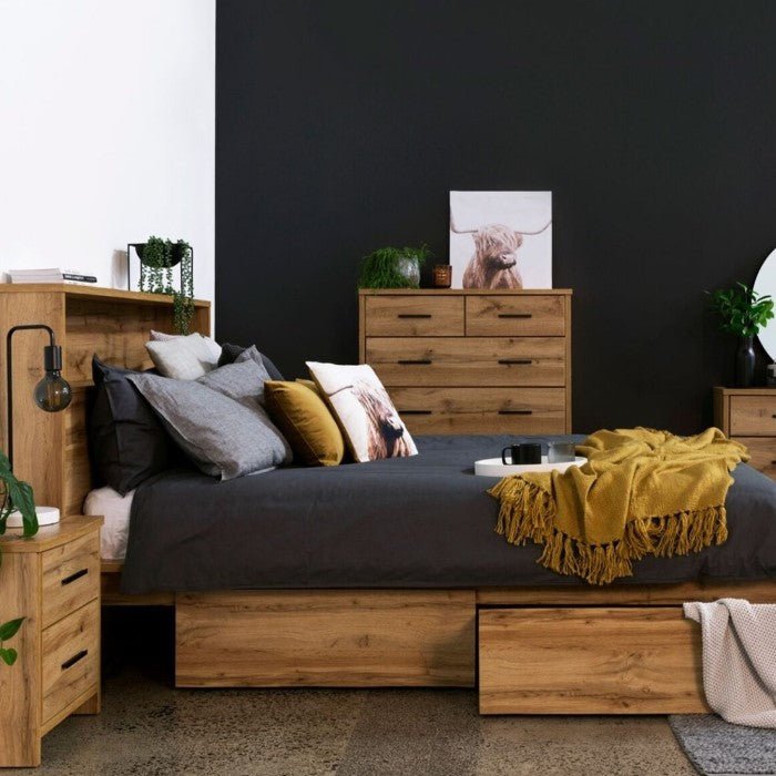 Nova Slatframe Bed - Double to King - Paulas Home & Living