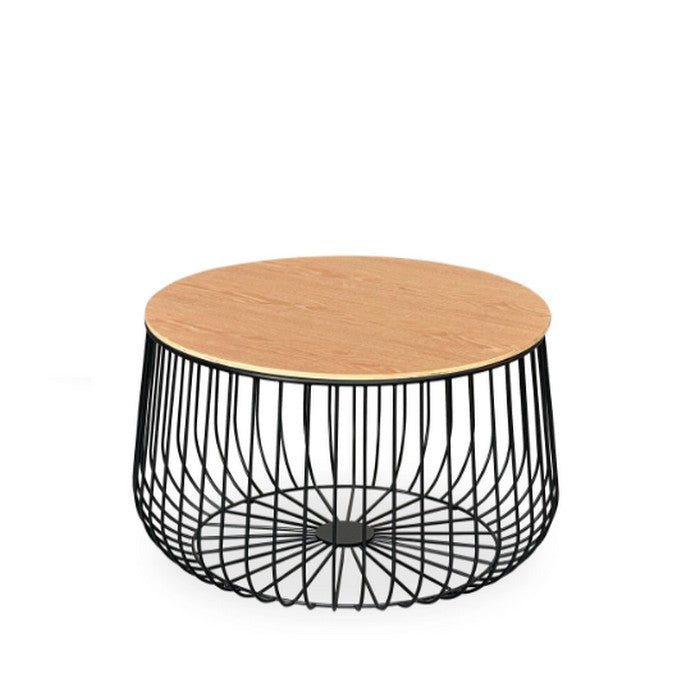 Novo Round Coffee Table 600dia - Natural - Paulas Home & Living